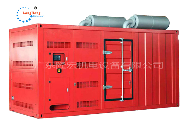 大型發動機 1300KW濰柴股份靜音柴油發電機組 1625KVA 電控